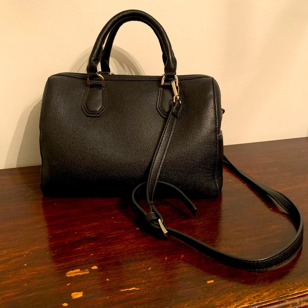 Black Medicine Bag with Removable Crossbody Strap
